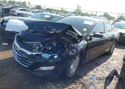 2022 Chevrolet Malibu Fwd Ls из США, поврежденный, VIN 1G1ZB5ST9NF186379